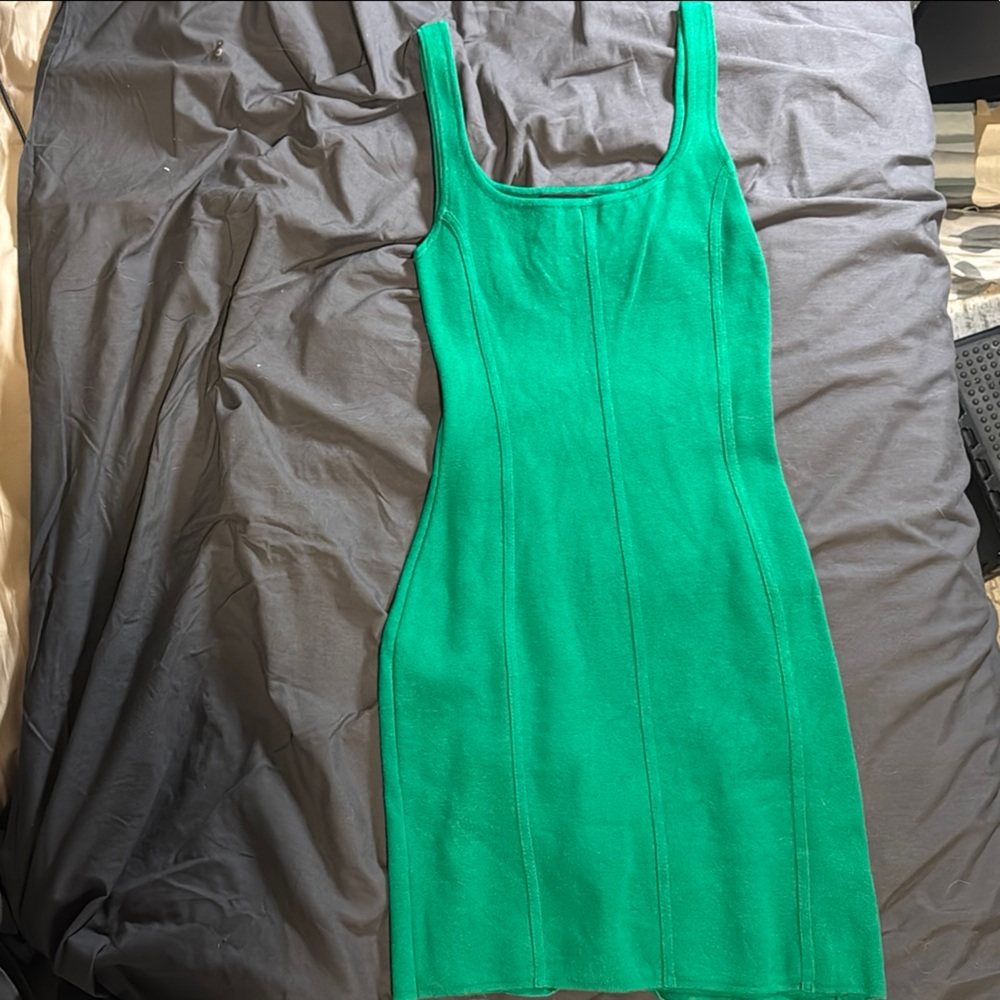 House of Harlow 1960 Green Bodycon Dress for Night Out
